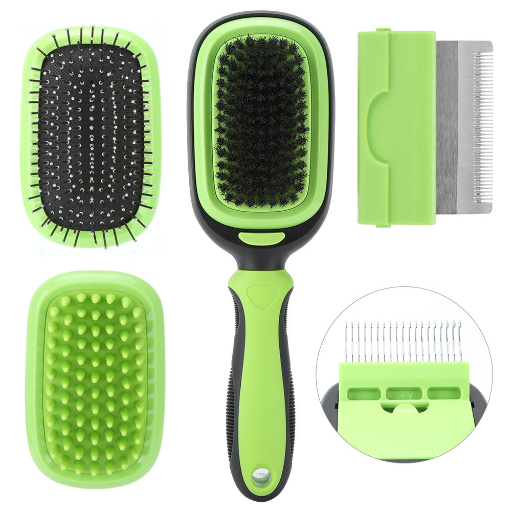 Transform Grooming Time with the 5-in-1 Pet Grooming Comb Set
